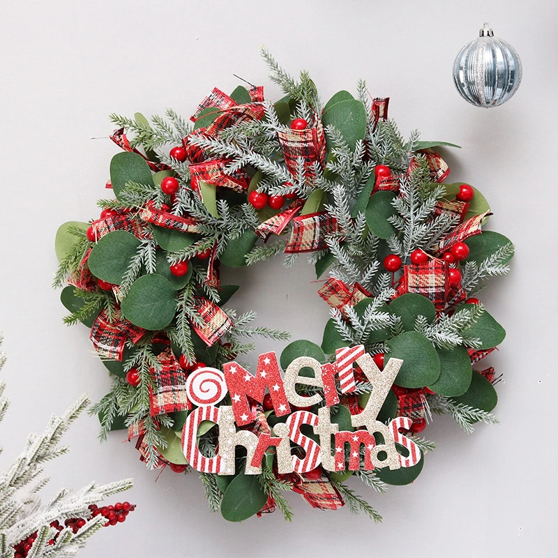 Scandinavian Greenery Eucalyptus Christmas Garland