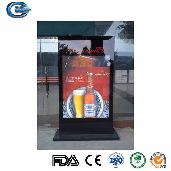 Huasheng LED-Kino-Leuchtkasten, Werbung, Display, Druck, Poster, Stoff, Werbung, Leuchtkasten